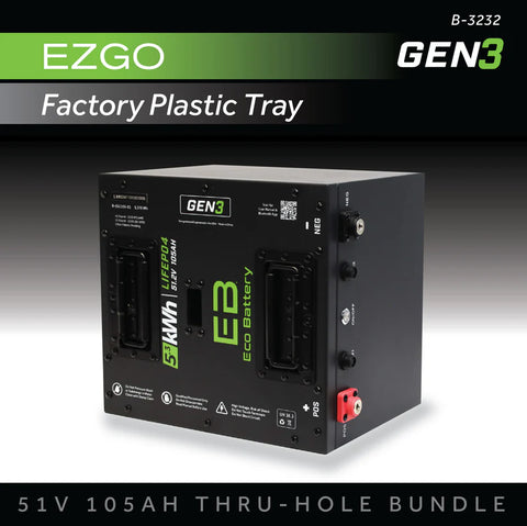 51V 105AH EZGO RXV THRU HOLE KIT