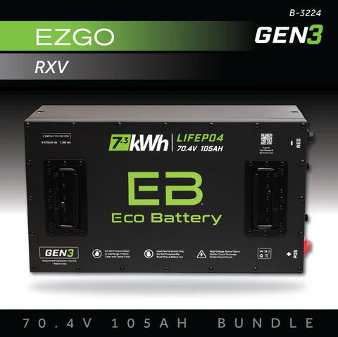 70V 105AH EZGO RXV FREEDOM KIT