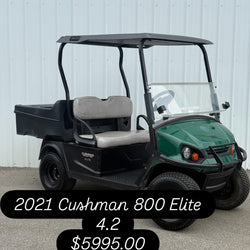 2021 CUSHMAN HAULER 800 LITHIUM