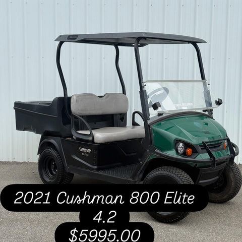 2021 CUSHMAN HAULER 800 LITHIUM