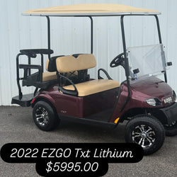 2022 EZGO TXT LITHIUM