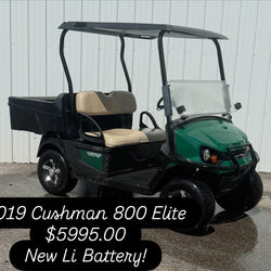 2019 CUSHMAN HAULER 800 LITHIUM