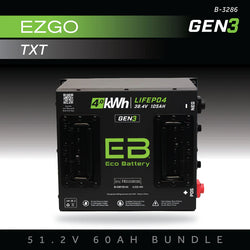 51V 60Ah EZGO TXT KIT